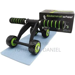4 Wheel Ab Roller – Professional Core & Abs Trainer