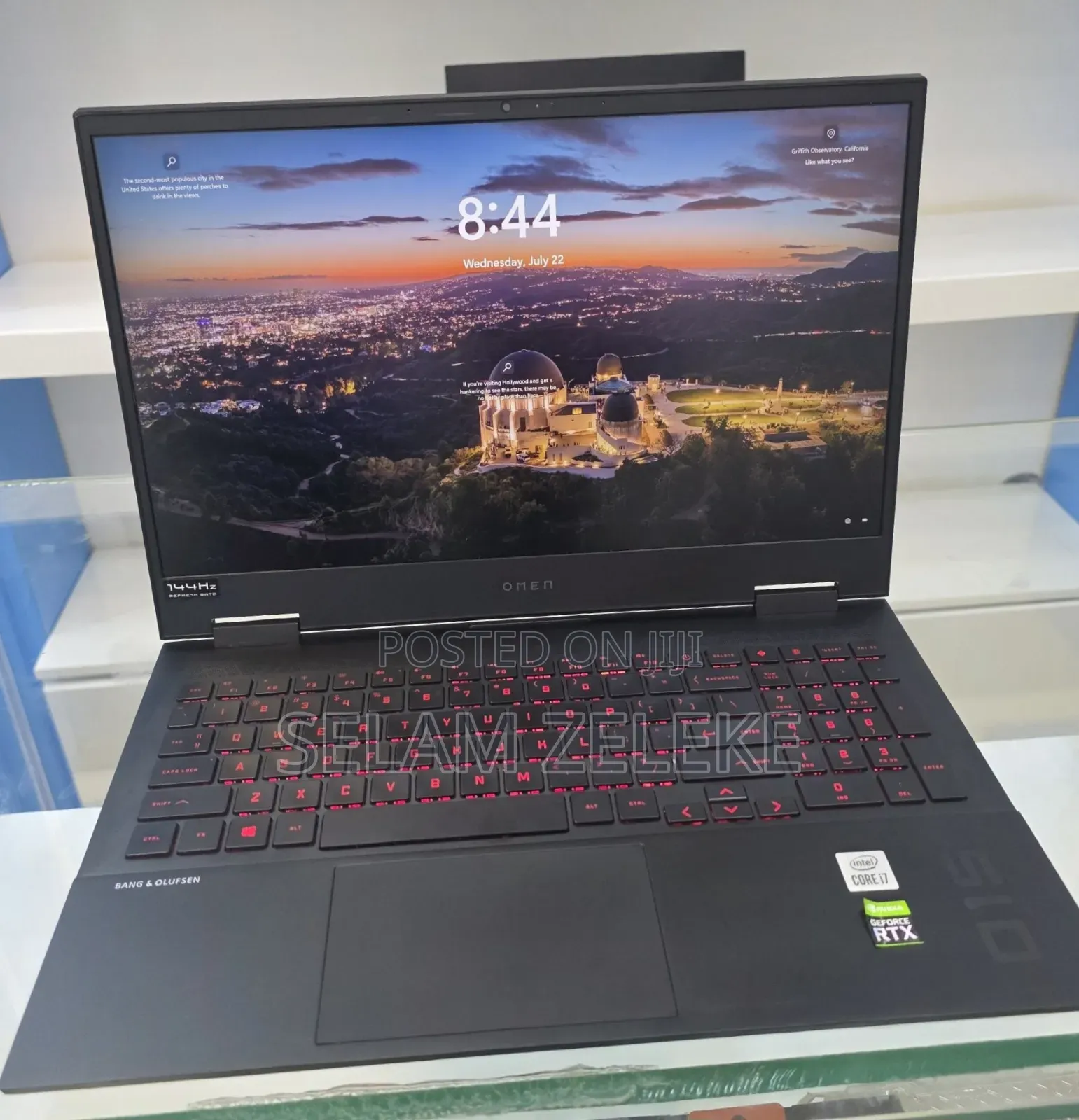 New Laptop HP Omen 15 16GB Intel Core i7 SSD 512GB