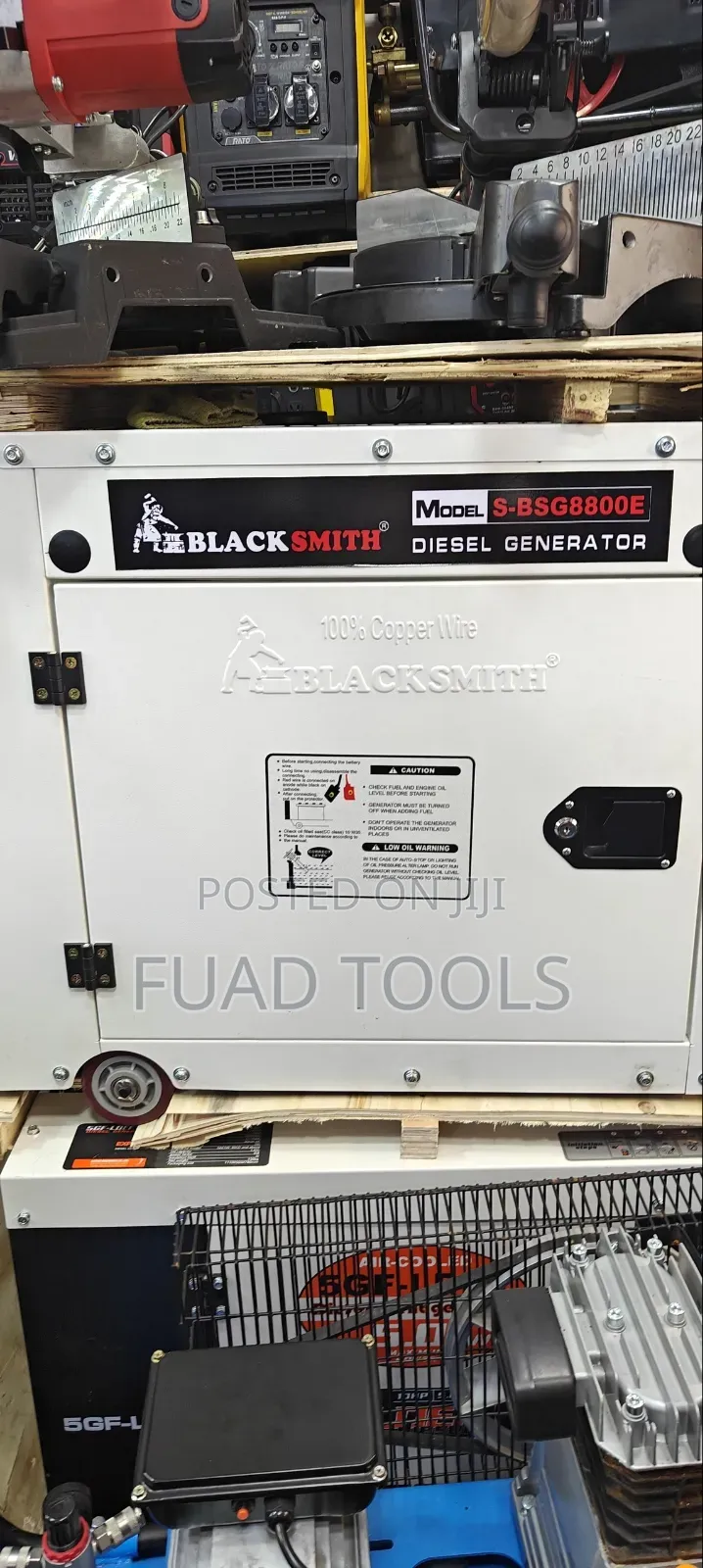 Blacksmith Diesel Generator 7.5KW