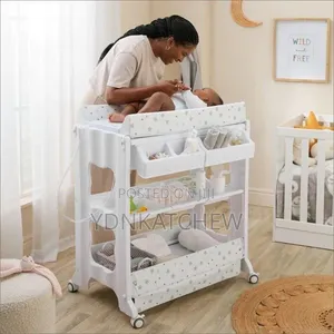 Baby Bath & Changing Unit የልጆች የቁም ማጠቢያ እና ዳይፐር መቀየሪያ