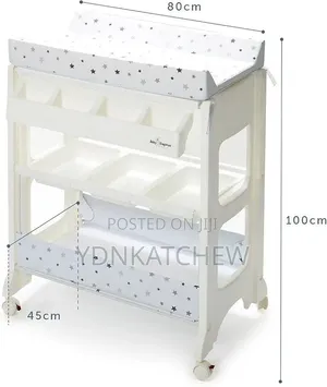Baby Bath & Changing Unit የልጆች የቁም ማጠቢያ እና ዳይፐር መቀየሪያ