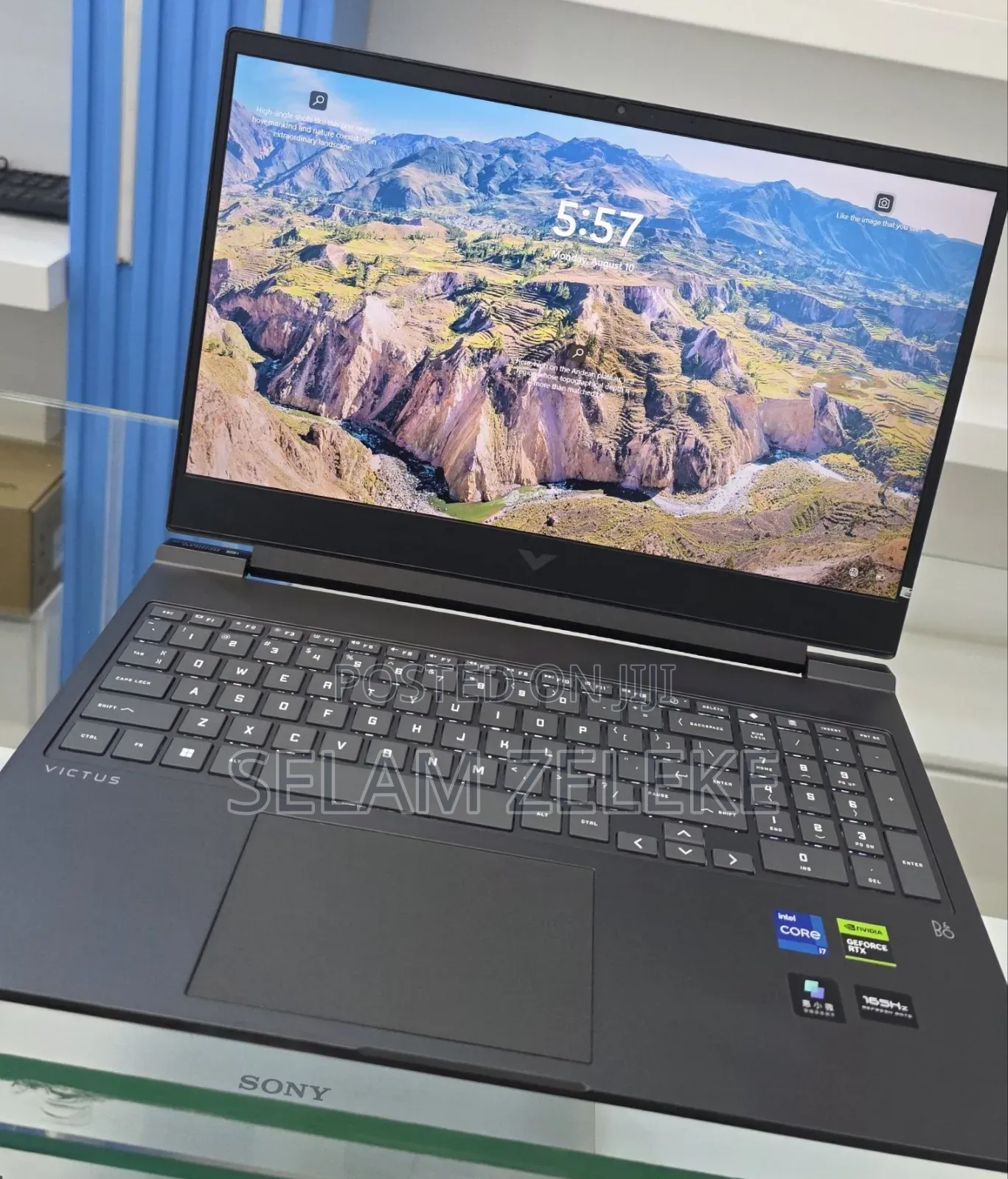 New Laptop HP Victus 16 16GB Intel Core i7 SSD 1T