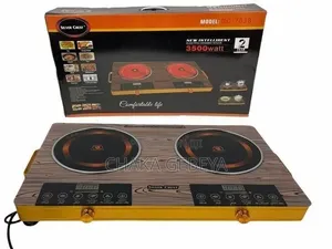 Silver Crest Electric Ceramic Stove–Touch Screen, 3500W, Modern Design