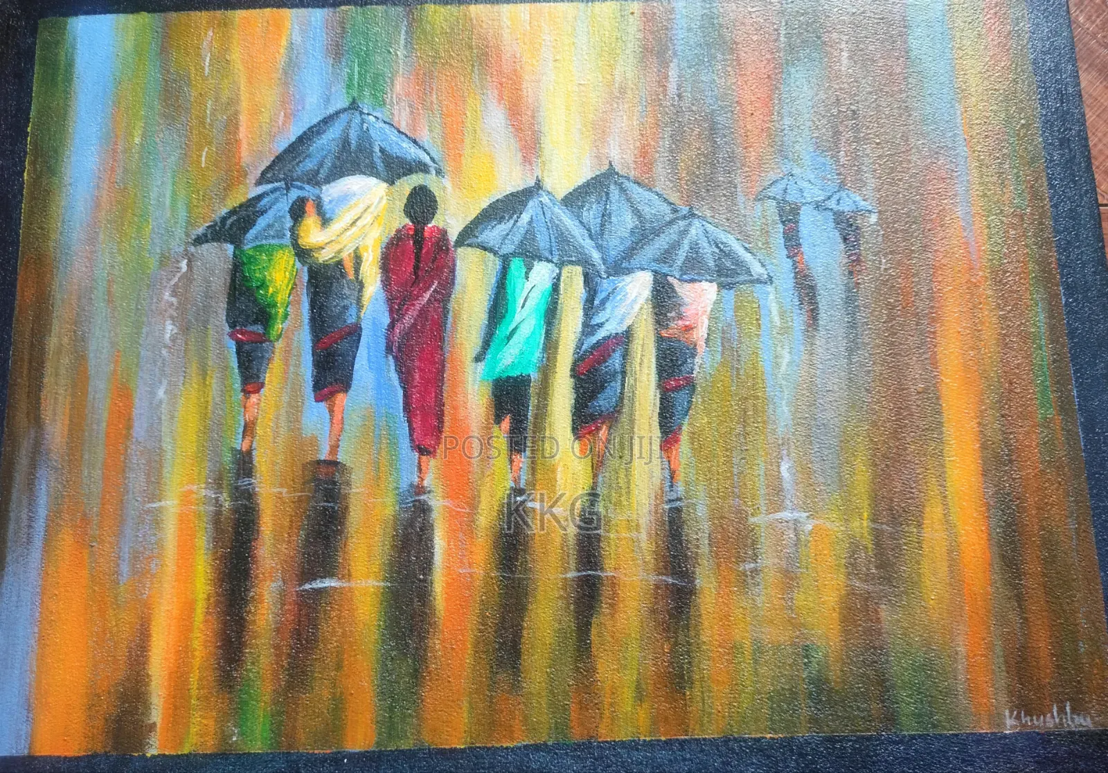 Acrylic Paint on Canvas