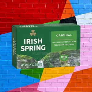 Irish Spring Soap 127g - صابون أيرش سبرينج الأصلي 127 جر