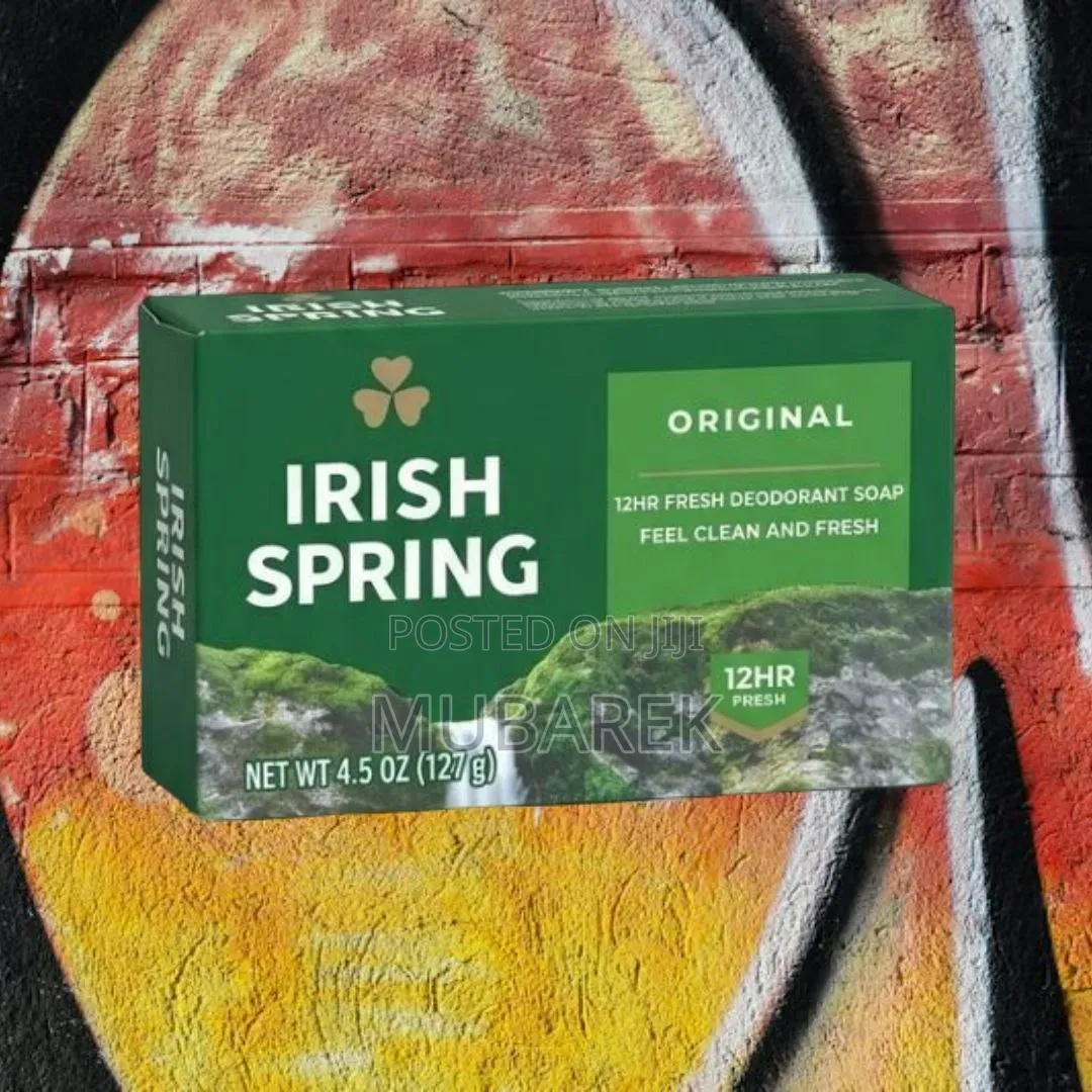 Irish Spring Deodorant Bar - حماية وانتعاش من أيرش سبرينج