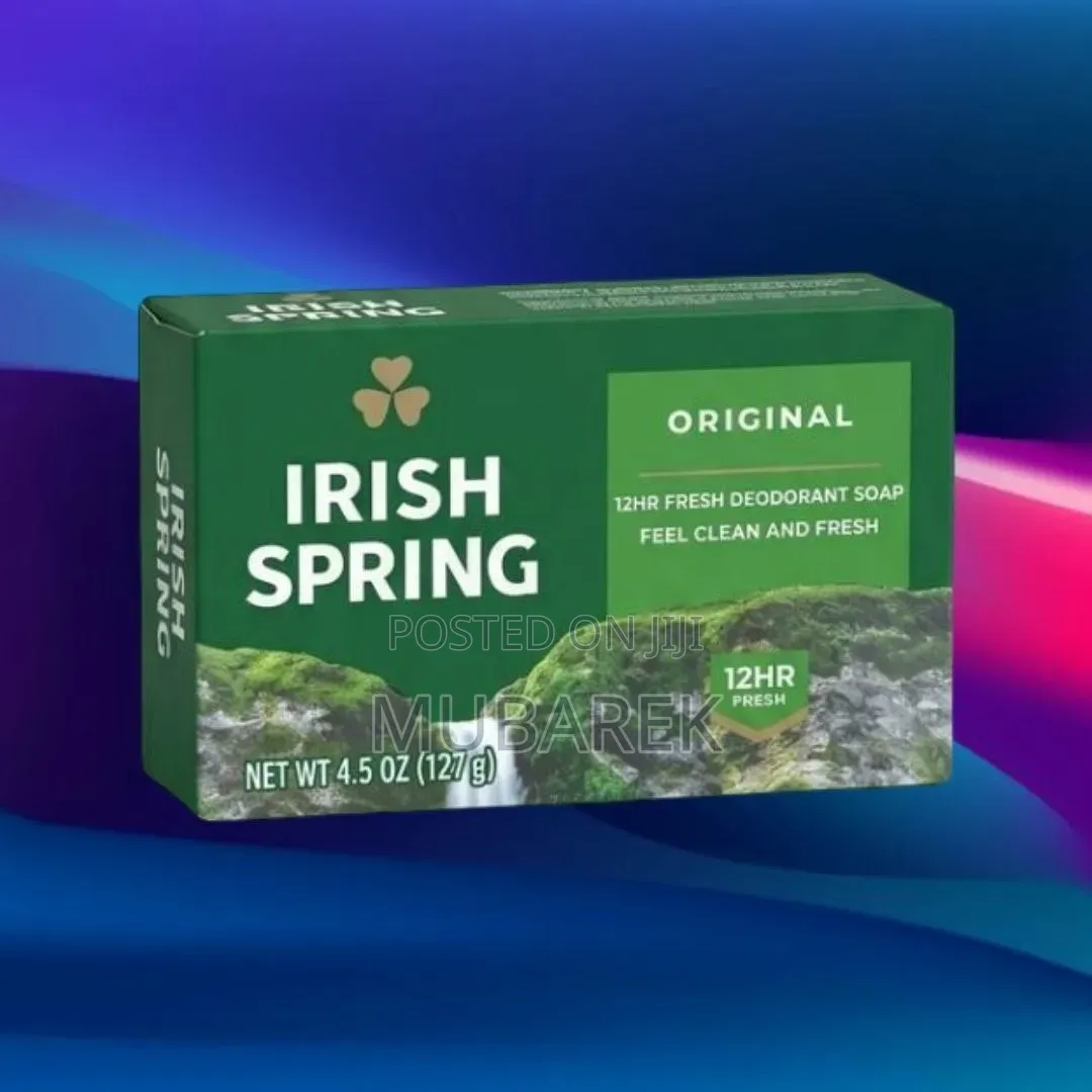 Irish Spring Bar Soap | صابونة أيرش سبرينج الأ