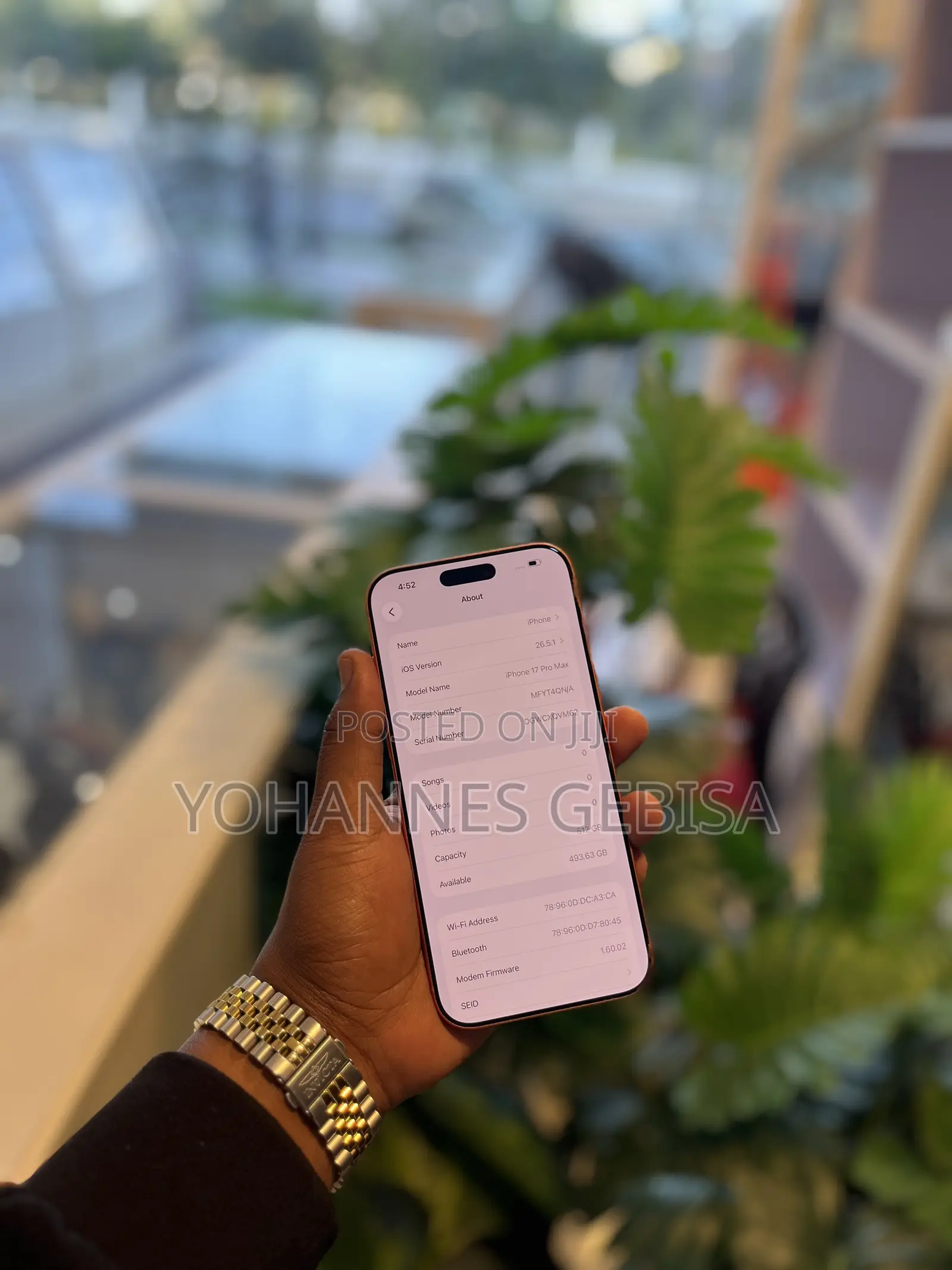 New Apple iPhone 17 Pro Max 512 GB Orange