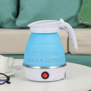 Foldable Travel Electric Kettle - 600W, 0.6L, Compact