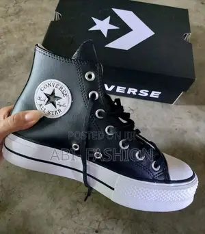 Comverse Chunk 70 Leather Platform High-Top Stylish