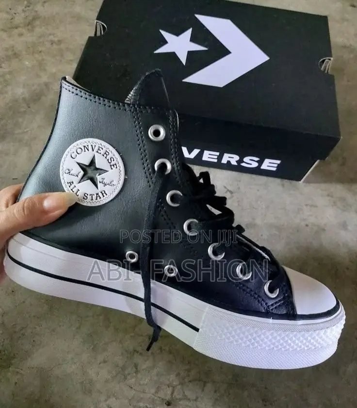 Comverse Chunk 70 Leather Platform High-Top Stylish
