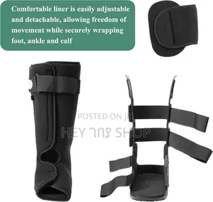 Ankle & Foot Support Brace BOOT | የእግር ድጋፍ ብሬስ ለእግር እና ቁርጭምጭሚት ድጋፍ ጫማ