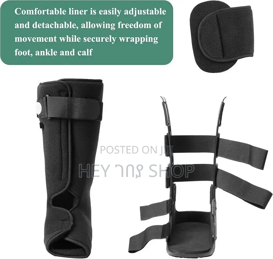 Ankle & Foot Support Brace BOOT | የእግር ድጋፍ ብሬስ ለእግር እና ቁርጭምጭሚት ድጋፍ ጫማ