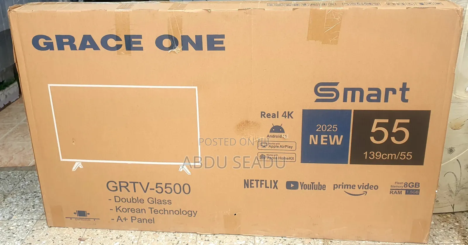 Gerace One TV 55 Inch Uhd4k