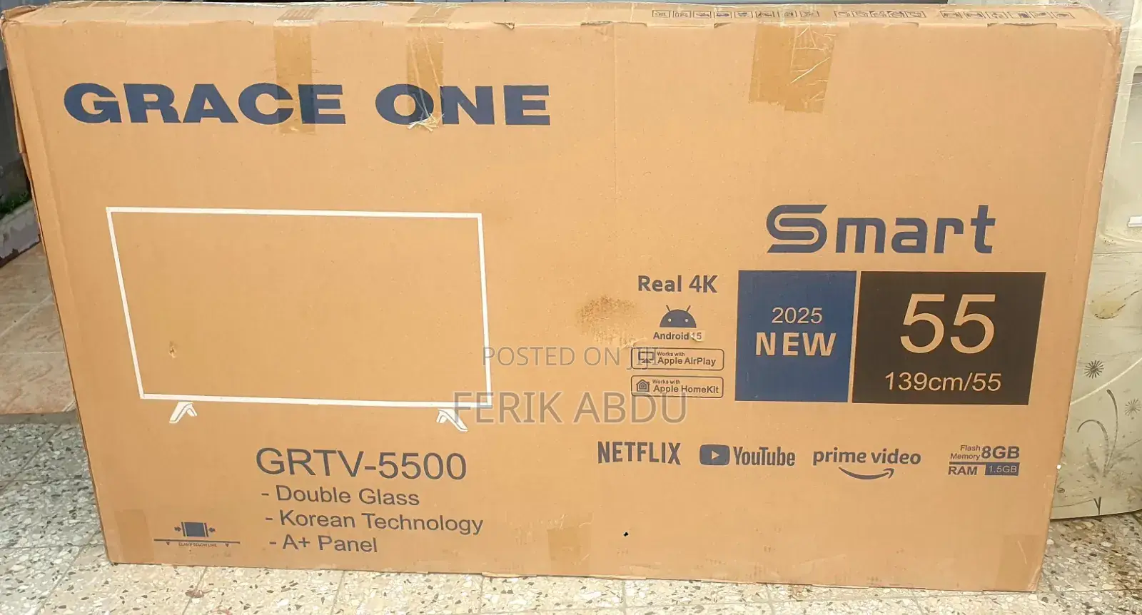 Gerace One TV 55 Inch Uhd4k