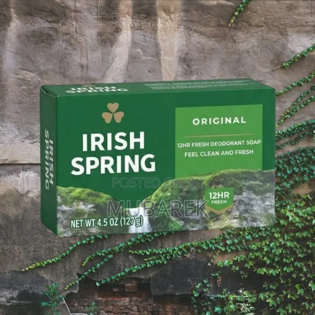 Irish Spring Deodorant Bar Soap | صابون أيرش الأصلي