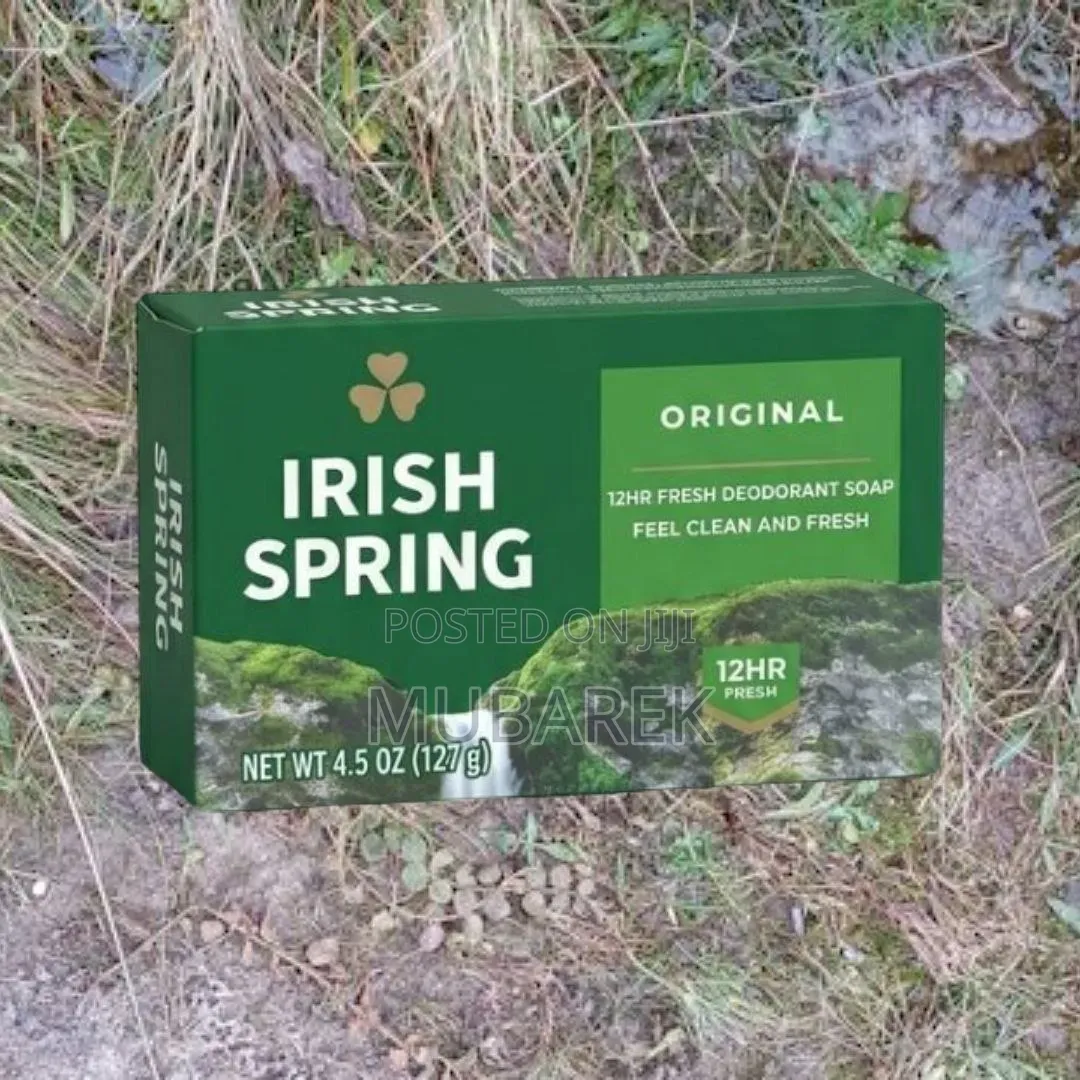 Irish Spring Soap - نظافة عميقة وانتعاش يدوم طويلاً