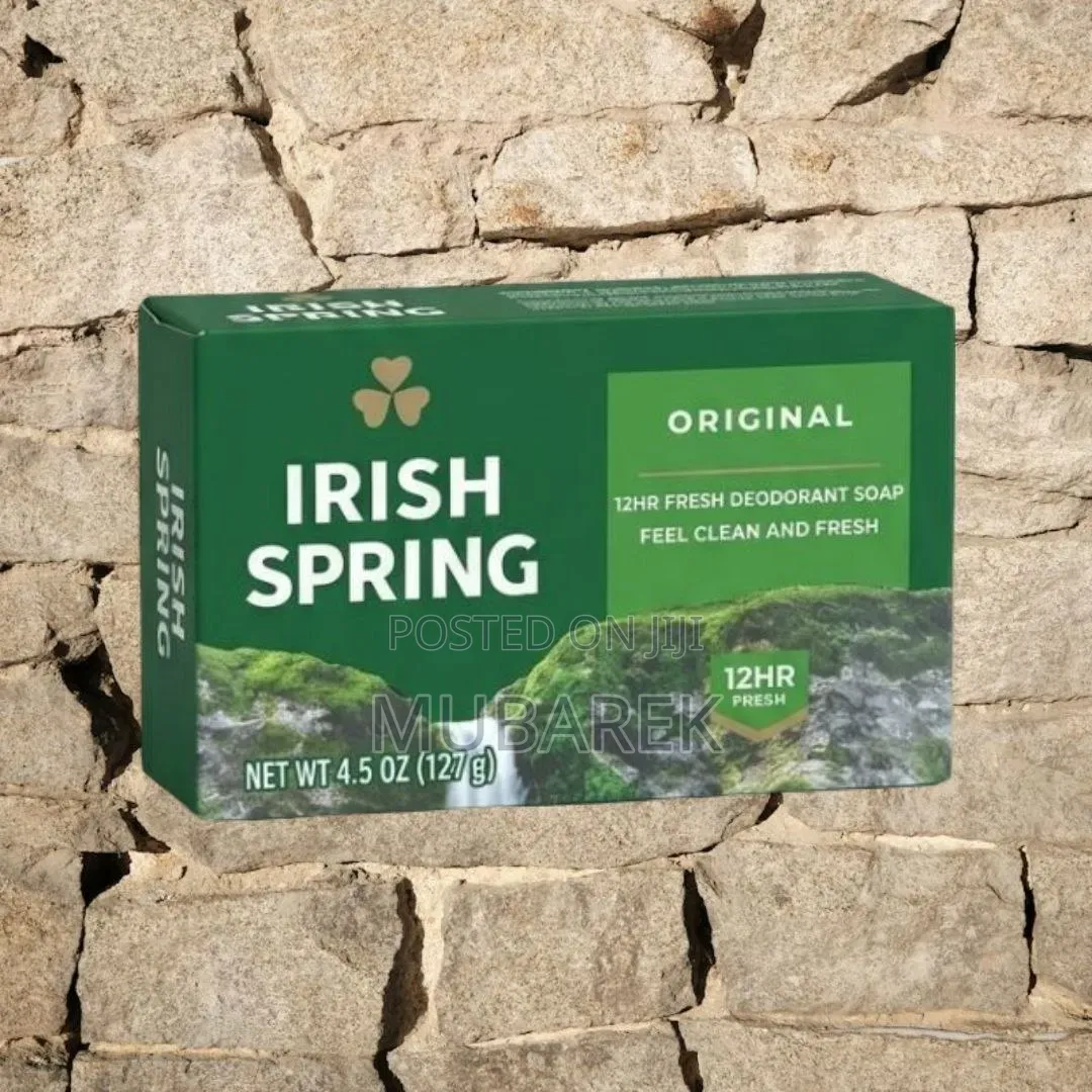 Irish Spring 4.5 Oz Soap | صابونة أيرش سبرينج الأصلية