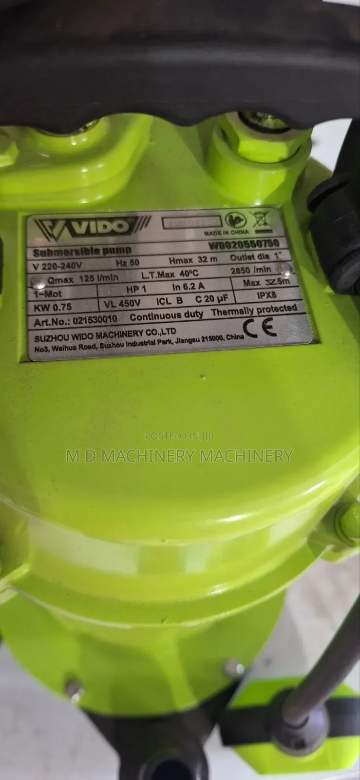 Sumbersblie Pump
