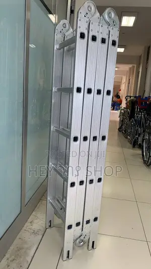 ጥራት እና ጥንካሬ ያላቸው አልሙንይም መሰላል/ Full Option Ladder በአንዴ ብዙ አገልግሎት የሚሰጥ