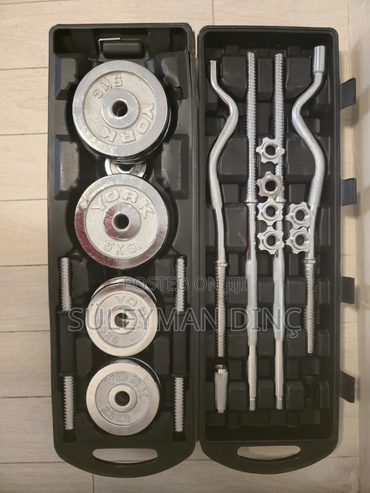 Complete Weightlifting Set – Barbells, Plates & Accessories