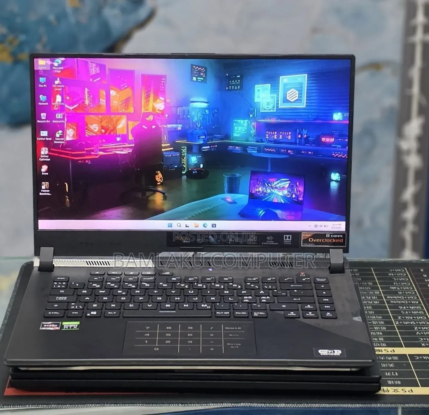 New Laptop Asus ROG Strix G16 G614 32GB AMD Ryzen 9 SSD 1T