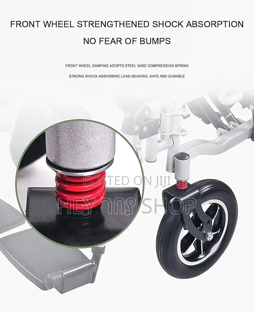 Electric Power Wheelchair / ኤሌክትሪክ ዊልቸር ነው።