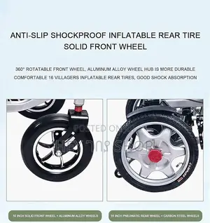 Electric Power Wheelchair / ኤሌክትሪክ ዊልቸር ነው።