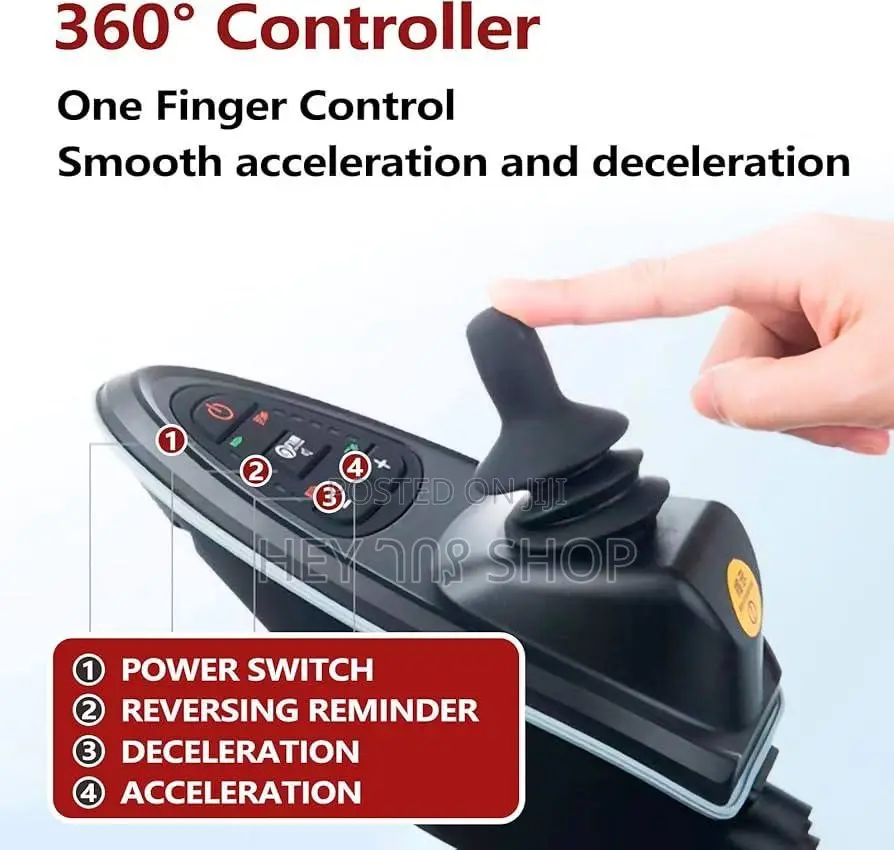 Electric Power Wheelchair / ኤሌክትሪክ ዊልቸር ነው።