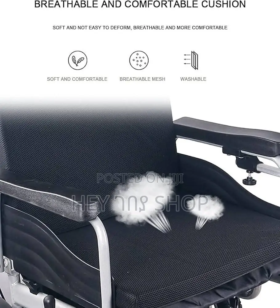 Electric Power Wheelchair / ኤሌክትሪክ ዊልቸር ነው።