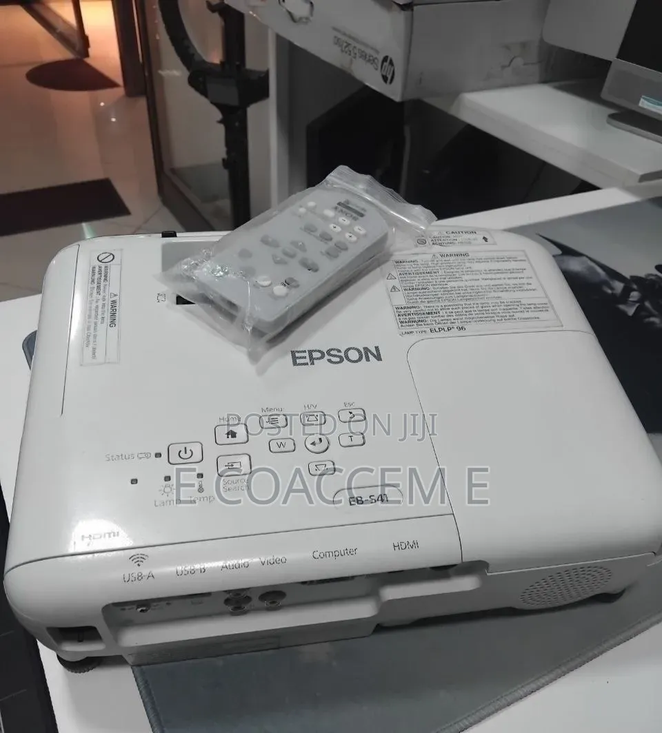 Epson Projector 
Model Name: EB-S41
 