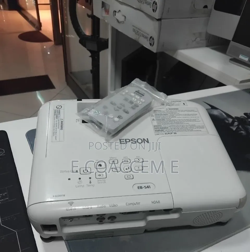 Epson Projector 
Model Name: EB-S41
 