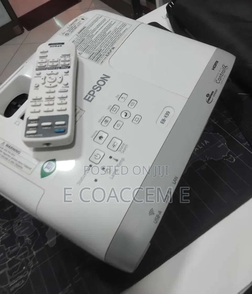 BRAND NEW EPSON Projector Has Remote Model Name: EB-x39