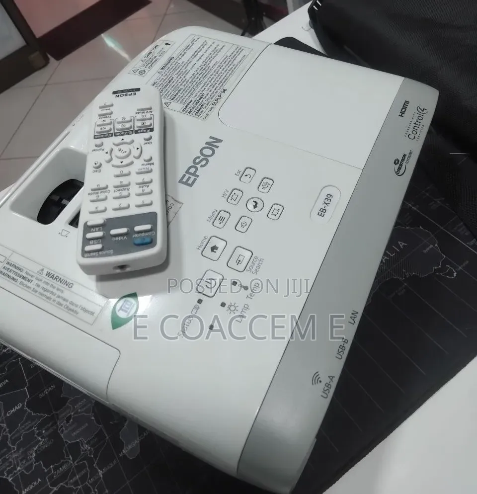BRAND NEW EPSON Projector Has Remote Model Name: EB-x39