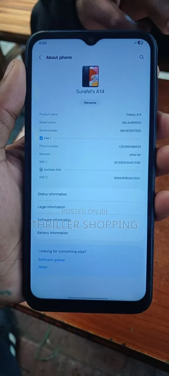 Samsung Galaxy A14 128 GB Black
