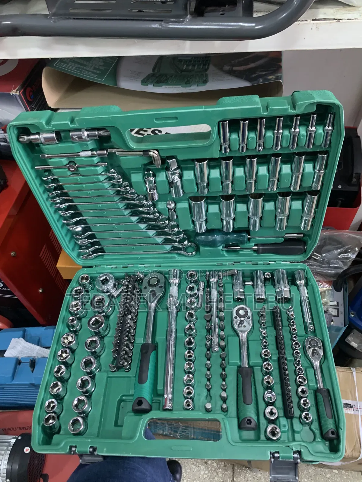 EDON MTB-216PLVA 216pcs Socket & Tool Set 1/2" 3/8" 1/4"
Category
