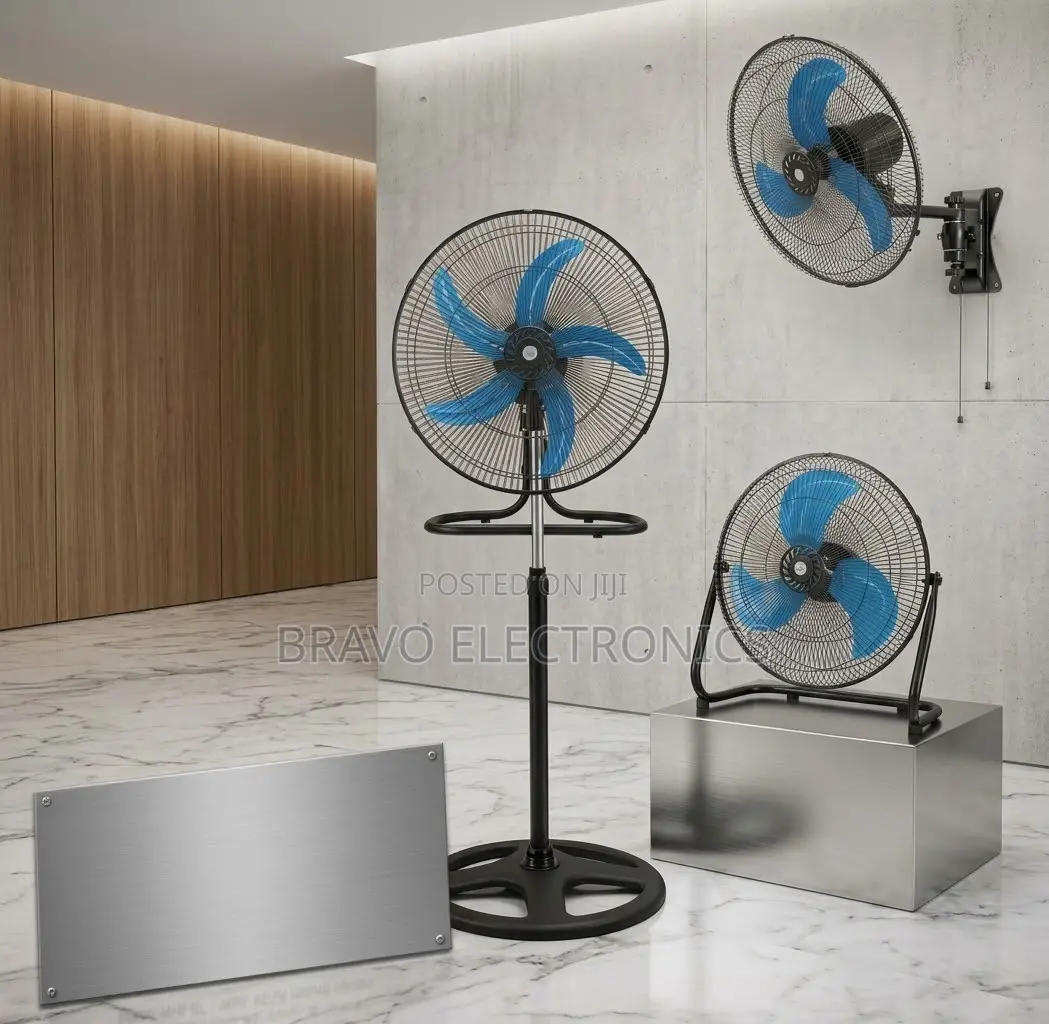  Proud 18′′ 3-in-1 Fan | Stand • Wall • Table