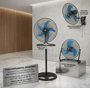  Proud 18′′ 3-in-1 Fan | Stand • Wall • Table