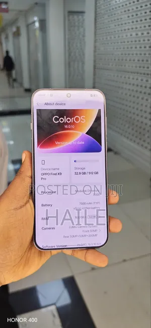 New Oppo Find X9 Pro 512 GB