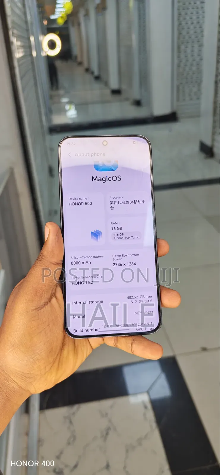 New Honor 500 512 GB