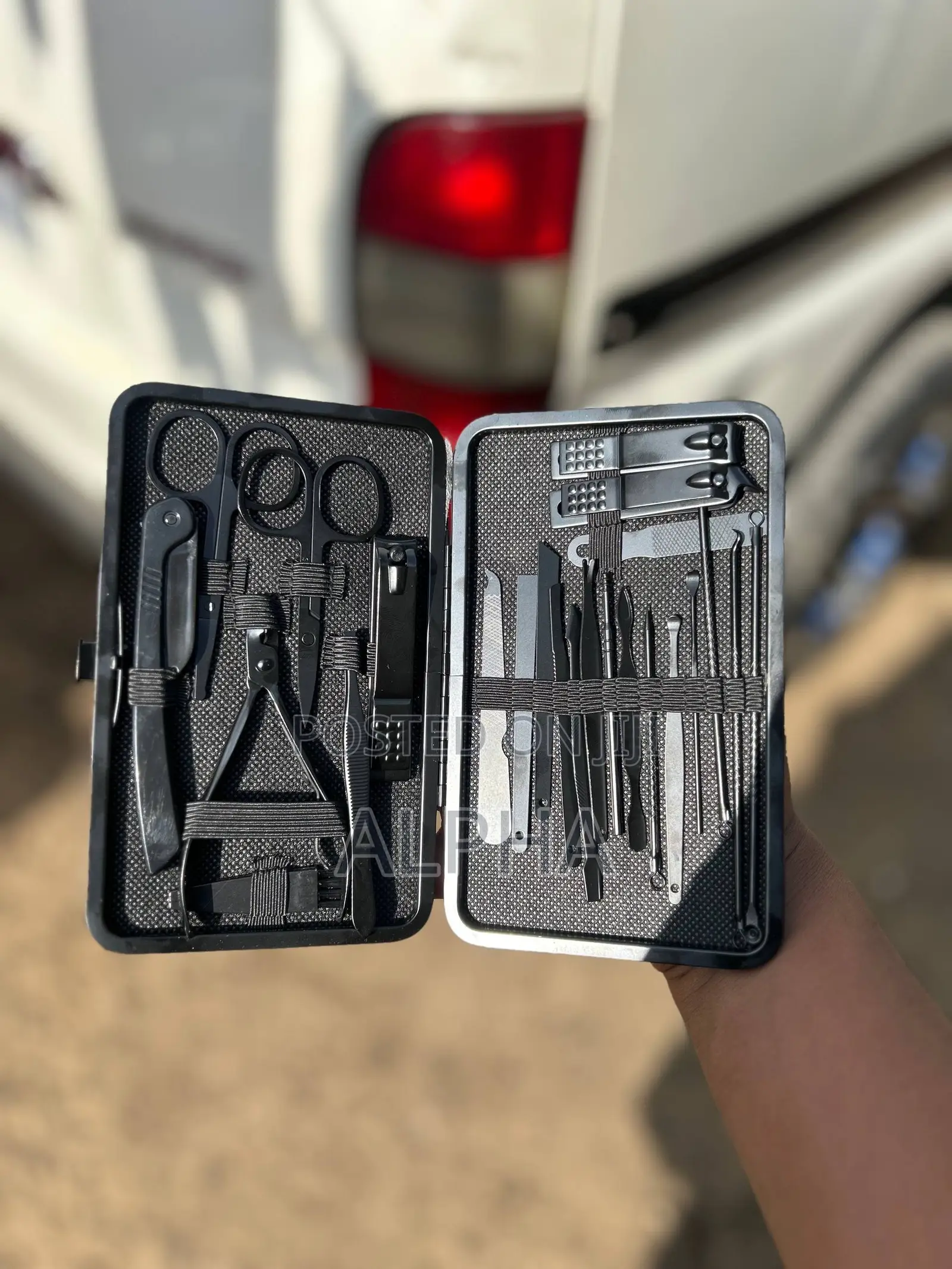 Nail Kit(self Care Kit)24 PCS All in One Original Full Black