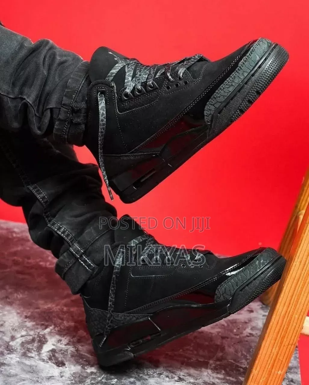 Jordan 3 Blke Original ይምጡ ይግዙ