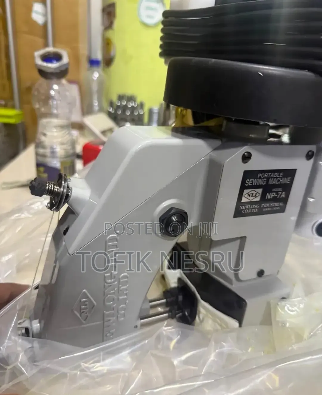 Portable Bagcloser Sewing Machine 90w Japan ተንቀሳቃሽ ማዳበርያና ጆንያ መስፍያ ማሽን