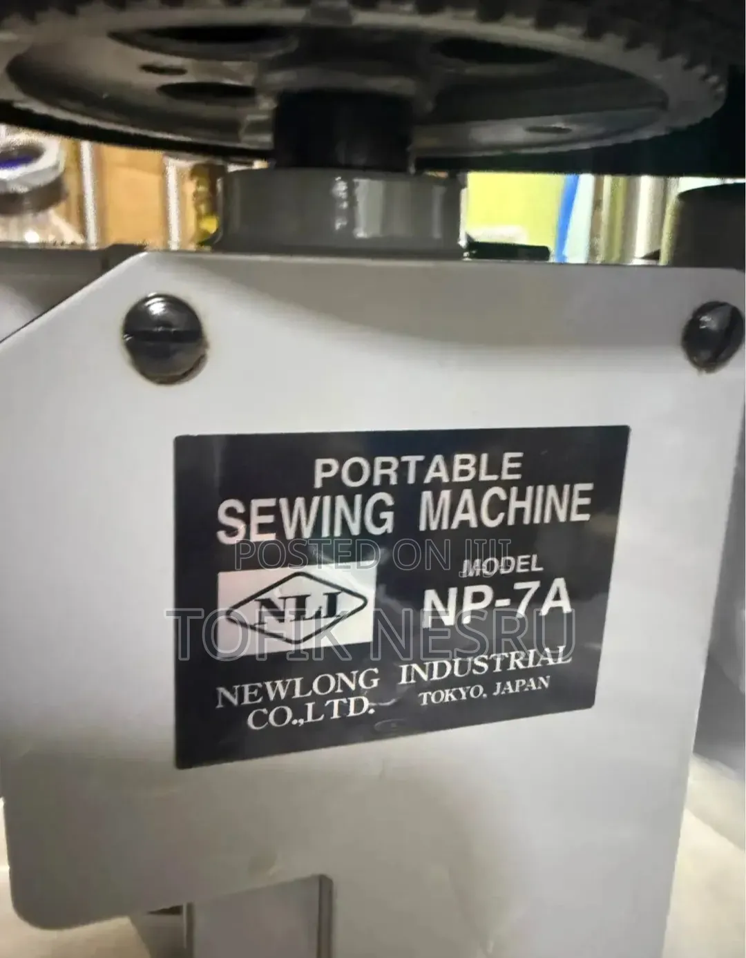 Portable Bagcloser Sewing Machine 90w Japan ተንቀሳቃሽ ማዳበርያና ጆንያ መስፍያ ማሽን