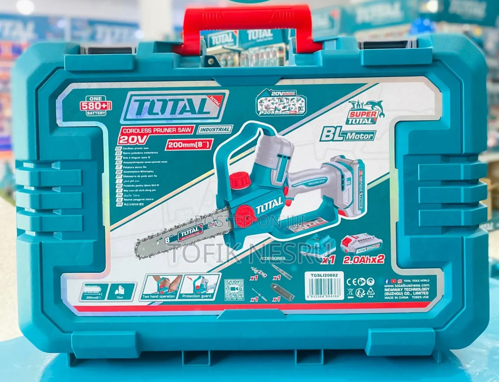 Total Cordless Pruner Chain Saw