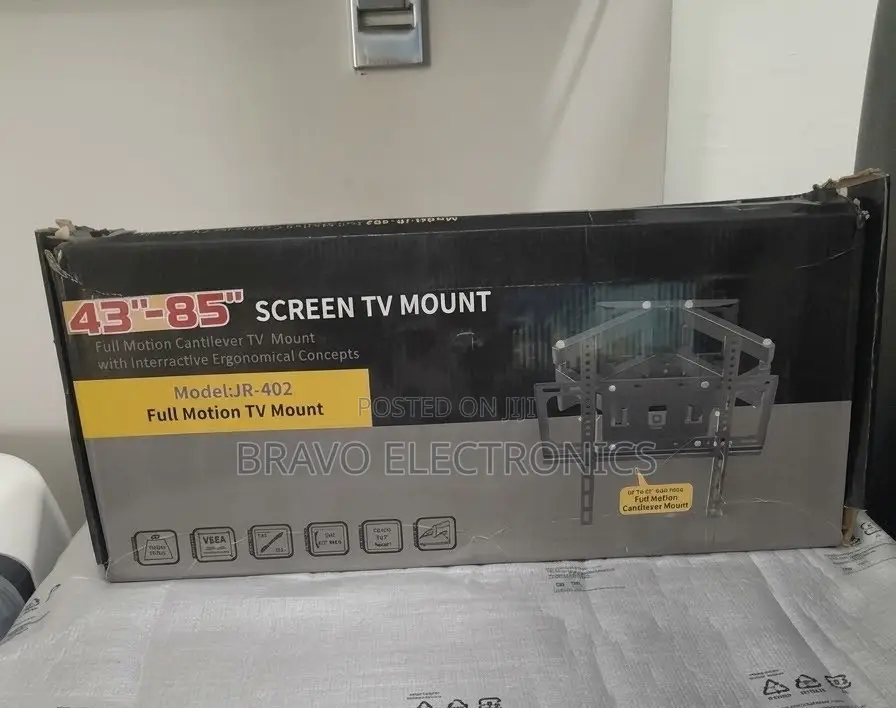 Flexible Full-Motion TV Wall Mount | 43–85′′