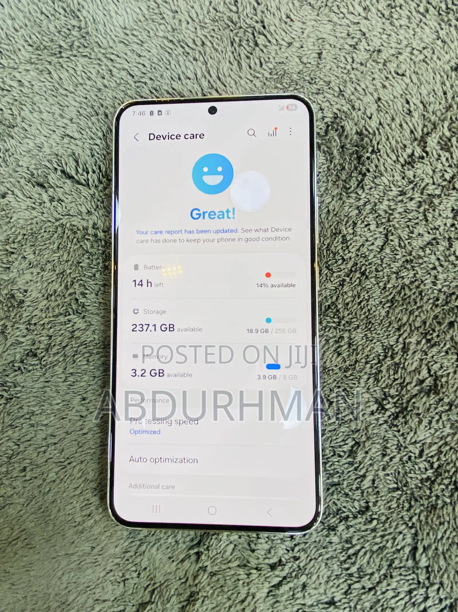 Samsung Galaxy S22+ 5G 256 GB White