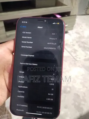 Apple iPhone 11 64 GB Red