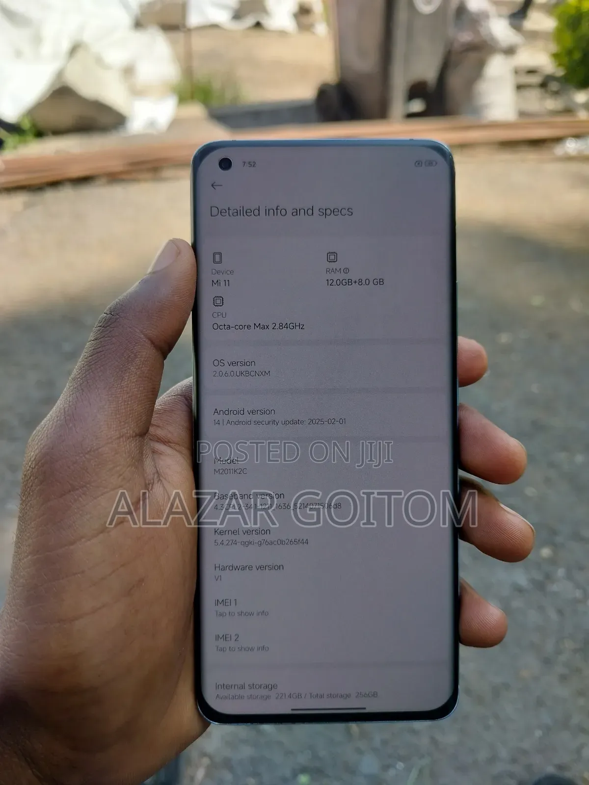 New Xiaomi Mi 11 256 GB Blue
