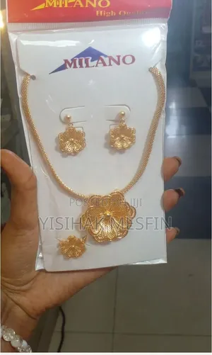 I Had a Complete Artificial Jewelry Set.